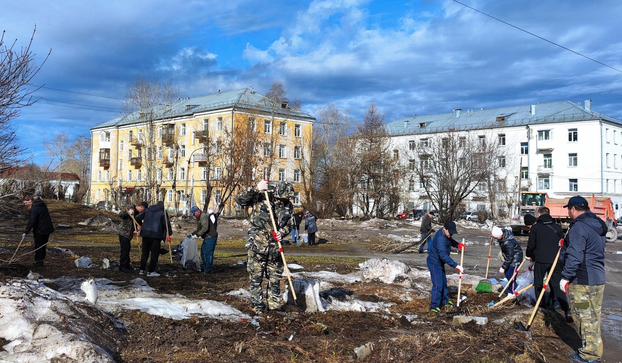 Даёшь субботник! Даёшь субботник!
